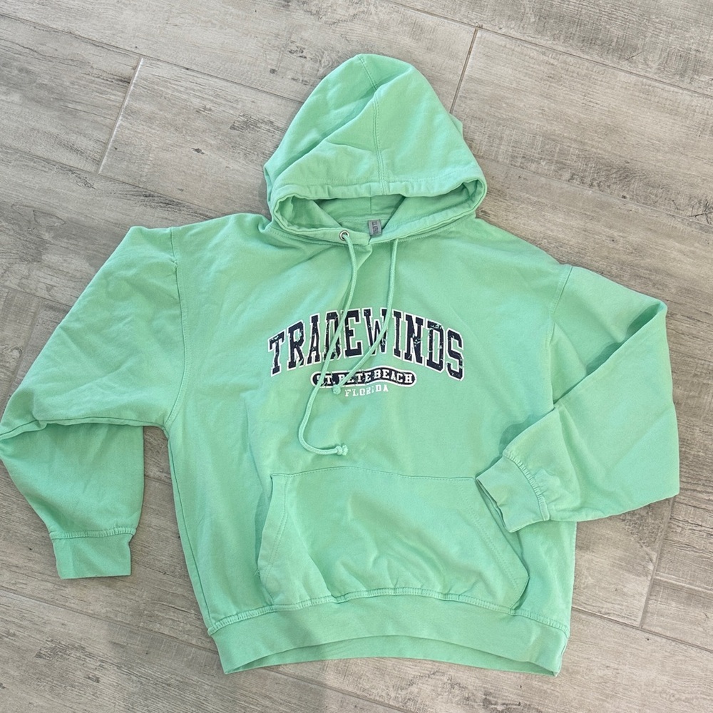 Tradewinds Myrtle Beach Pullover Hoodie - Mint Green